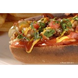  Hot dog gratiné 