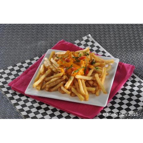  French fries & cheddar assiette 
