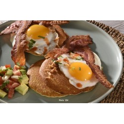  Pancakes bacon & eggs 