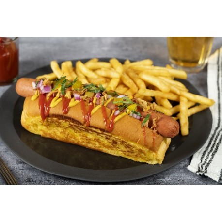 Pain roll façon hot dog 