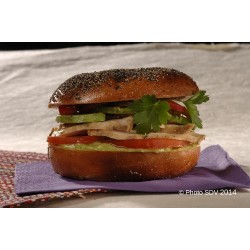  Bagel pavot chicken avocado 