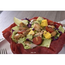  Taco bowl betterave avocat poulet 