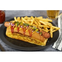  Pain roll façon hot dog 