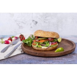  Maxi bagel sésame saumon avocat 