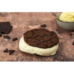 7709 - ICE CREAM COOKIES CHOCOLAT - VANILLE