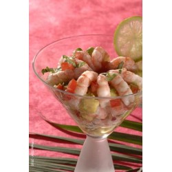  Duo de cocktail de crevettes et d'avocat 