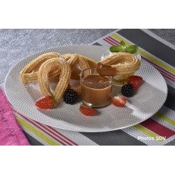  Churros au dulche de leche (confiture de lait) 