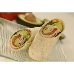  Wraps jambon avocat 