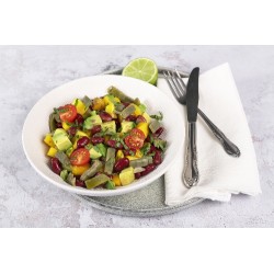  Salade mangue avocat haricots rouges 