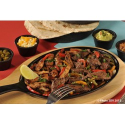  Fajitas mixte sur poêlon 