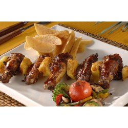  Brochette de wings cajun 