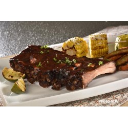  Texas Ribs et haricots verts Cajun 