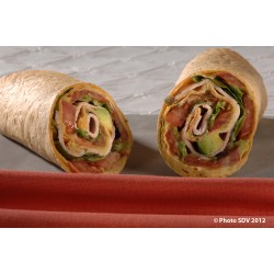  Wrap jambon & avocat 