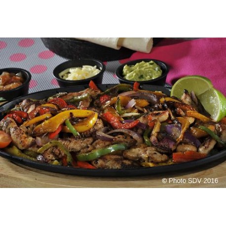  Fajitas de poulet 