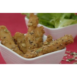  Aiguillettes de poulet sauce B.B.Q. 