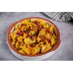  Frites au cheddar et au bacon 