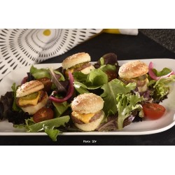  Mini burgers en salade 