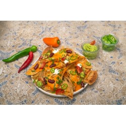  Nachos gratinés au cheddar 