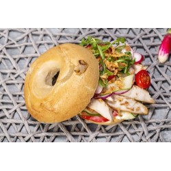  Bagel oignons poulet 