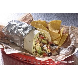  Burrito poulet Mex 