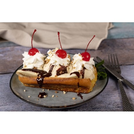  Hot dog brioché façon banana split 