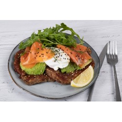  Tartine avocat et saumon fumé 