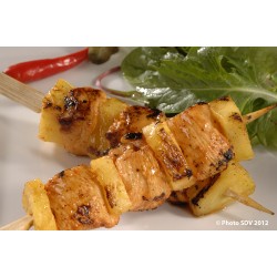  Brochette de poulet axiote 