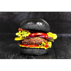 7921 - BUN BRIOCHE NOIR 10 CM