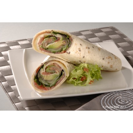  Wraps saumon avocat 