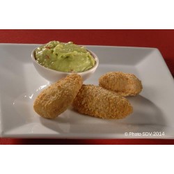  Jalapenos cheddar et guacamole 