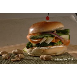  Veggie Peanut Bagel 