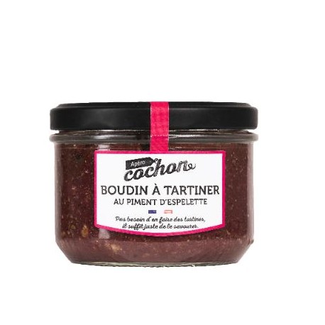 7879 - APERO BOUDIN PIMENT D'ESPELETTE 180G