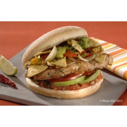  Tex burger de poulet 