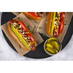  Classic hot dog boeuf pickles 