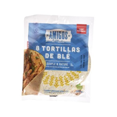 6167 - TORTILLAS DE BLÉ Ø 20 CM