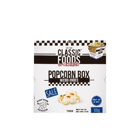 6636 - POPCORN BOX SALÉ