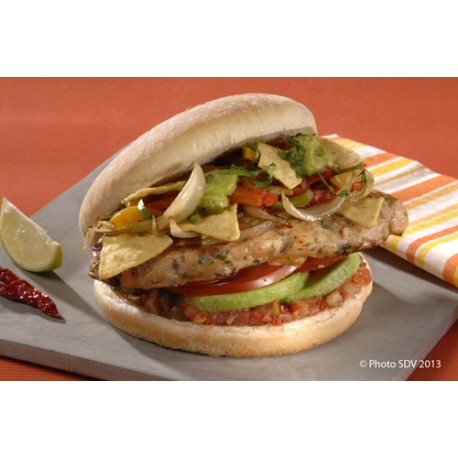  Tex burger de poulet 