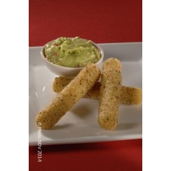  Sticks de mozzarella et guacamole 