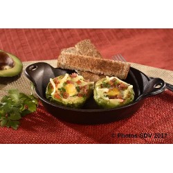  Avocat oeuf cocotte 