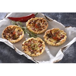  Quiche aux poivrons 