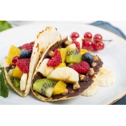  Tacos de fruits et chocolat 