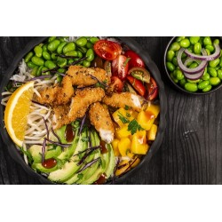  Pokebowl poulet chili dipping sauce 